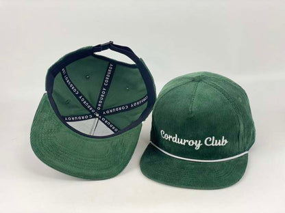 Corduroy Club Hat