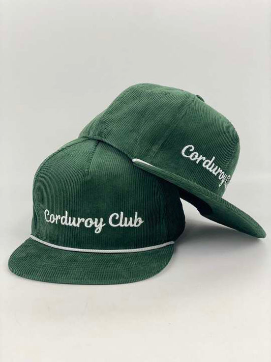 Corduroy Club Hat