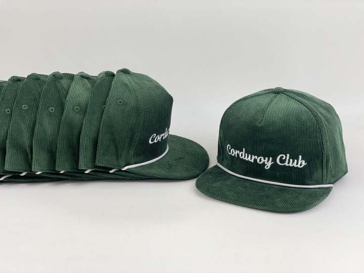 Corduroy Club Hat