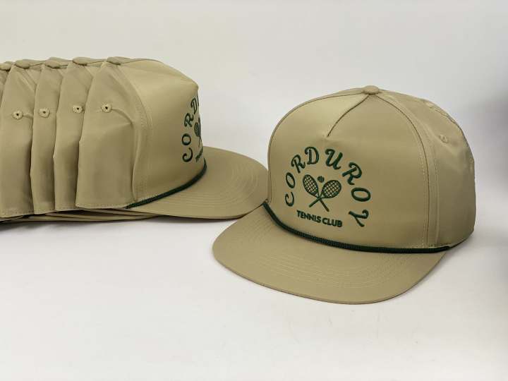 Corduroy Tennis Club Hat