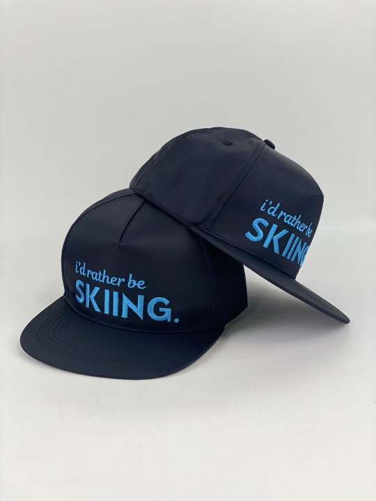 I'd Rather Be Skiing Trucker Hat